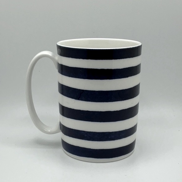 Lenox Other - Kate Spade blue & white striped mug for Lenox Charolette Street North W2